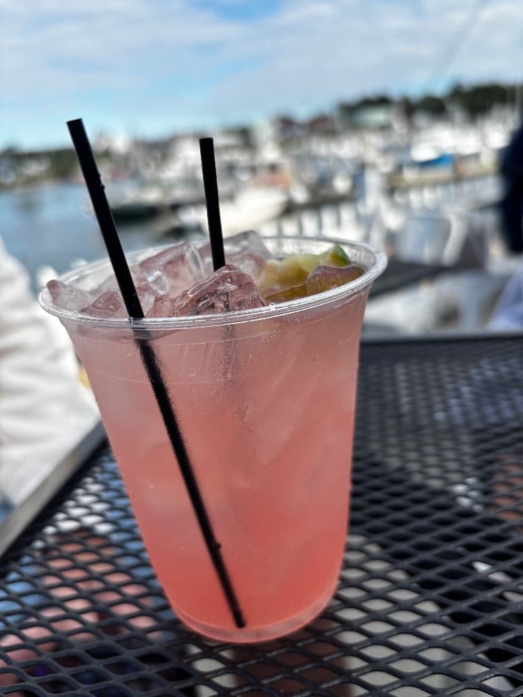 Watermelon Refresher at Fishermen's View Seafood Market & Restaurant, Sandwich, MA