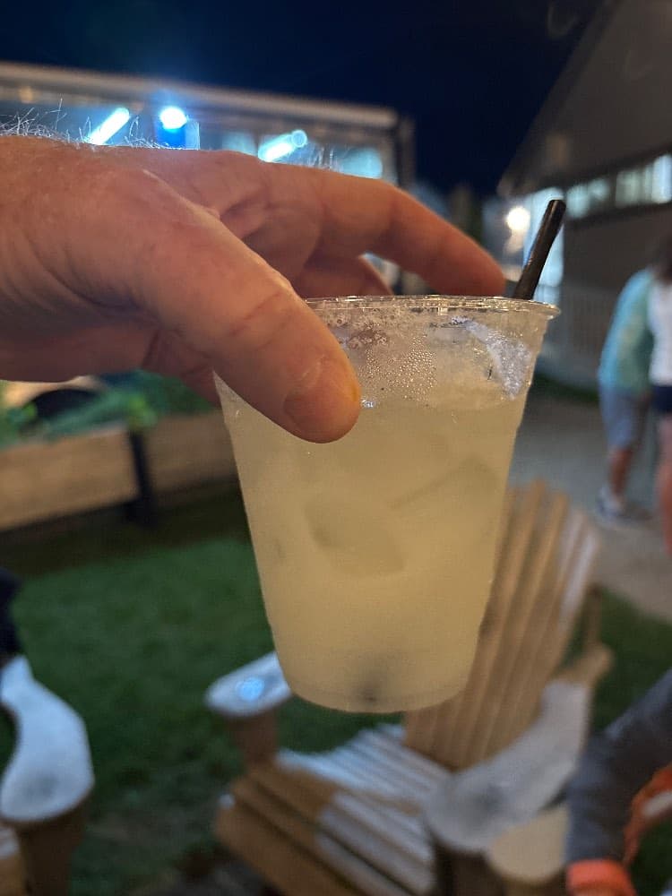 Coconut mojito at Pilot House Restaurant and Lounge, Sandwich, MA