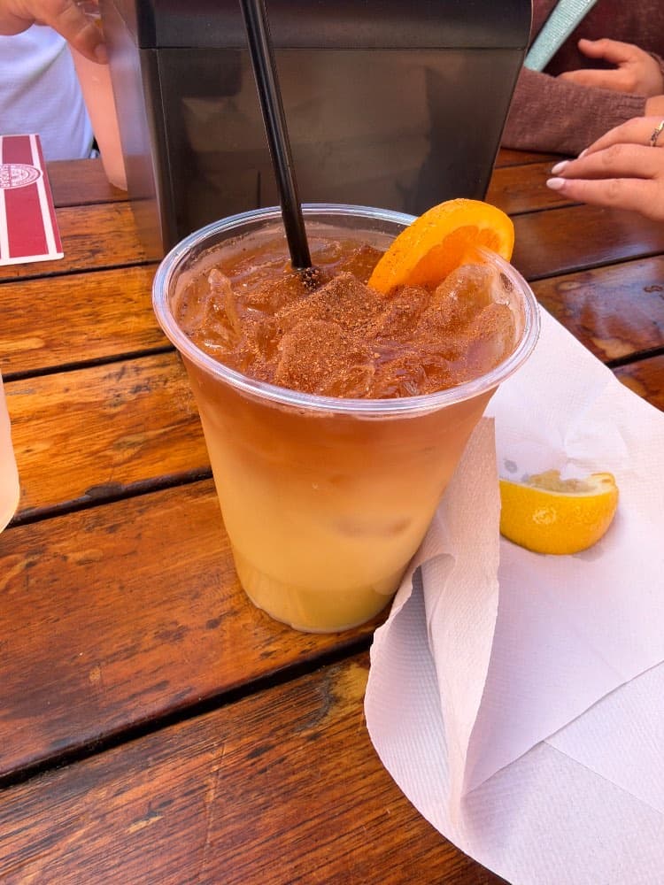 Painkiller at The Sandbar, Oak Bluffs, MA