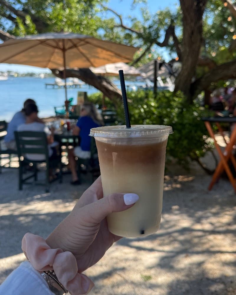 Piña Colada at Mar Vista Dockside Restaurant & Pub, Longboat Key, FL
