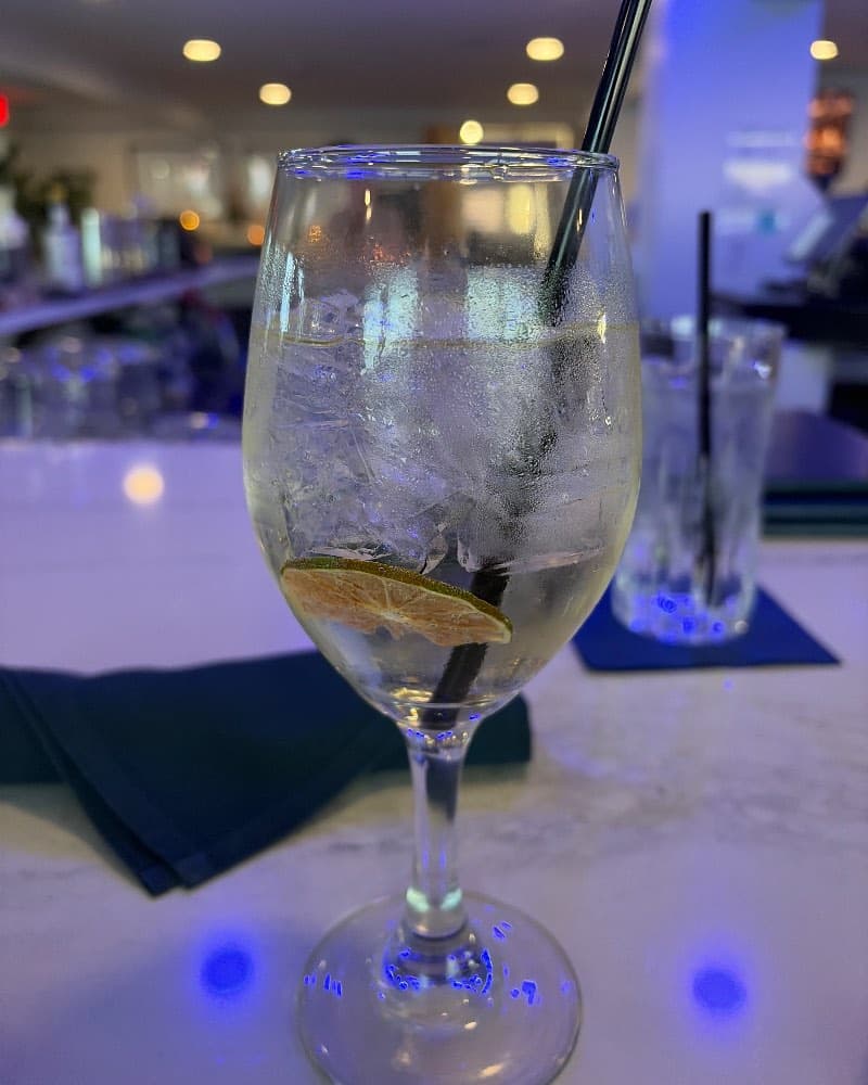 Hugo Spritz at Terrace Rooftop Dining, Plymouth, MA