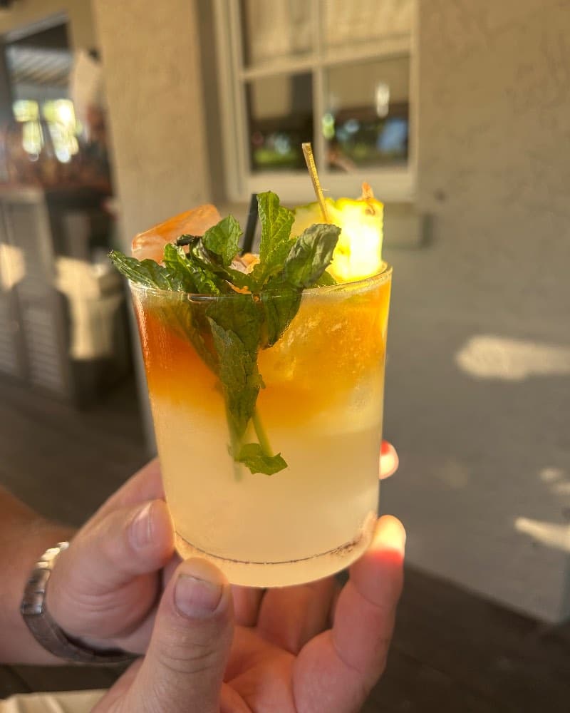 Mai Tai at The Waterfront Restaurant, Anna Maria, FL