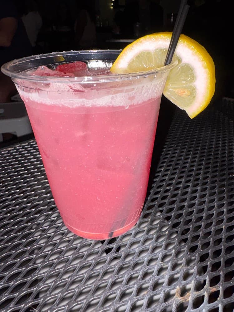 Huckleberry Lemonade at Fishermen's View Seafood Market & Restaurant, Sandwich, MA