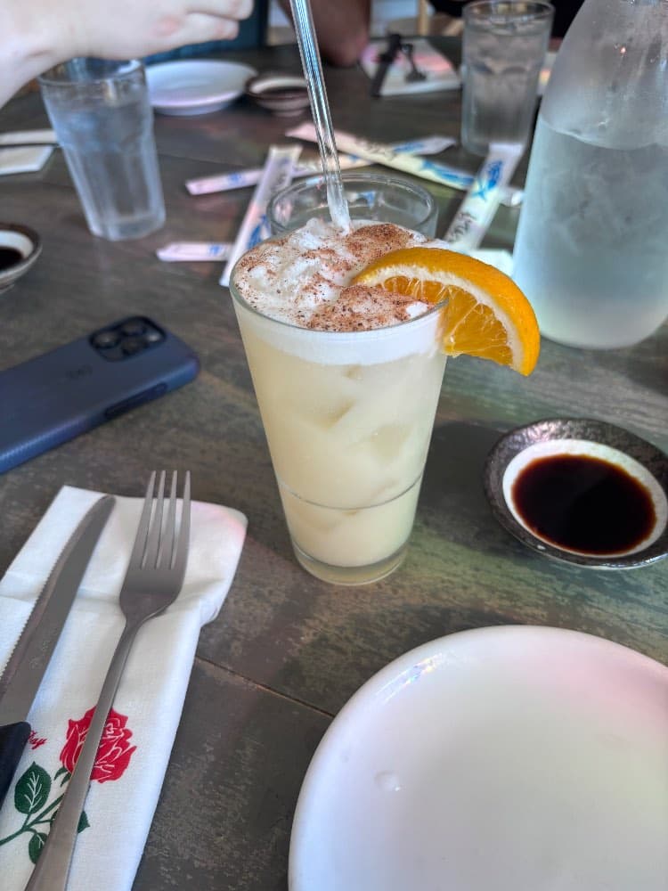 Painkiller at Street Food, Montauk, NY