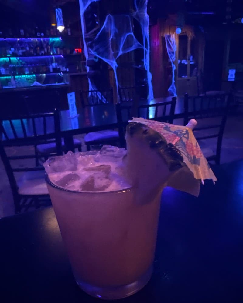 Pineapplerol Express at Secret Island Tiki Restaurant and Lounge, Underground Below Shannon's On Pine, Long Beach