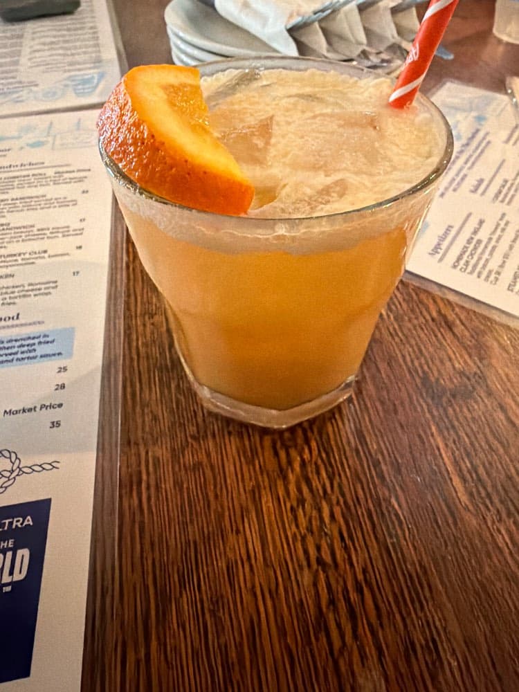 Painkiller at Tias Waterfront, Boston, MA