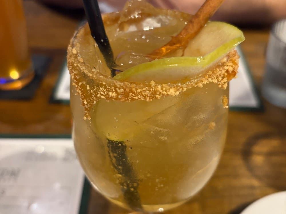 Pumpkin Pie Sangria at Liberty Tavern, Quincy, MA