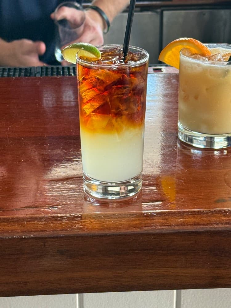 Dark 'n Stormy at Chart Room at Crosbys, Osterville, MA