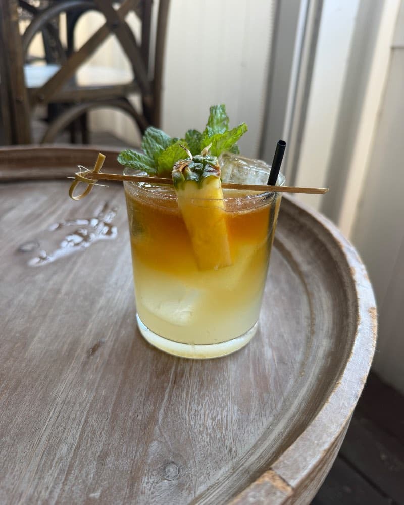 Mai Tai at The Waterfront Restaurant, Anna Maria, FL
