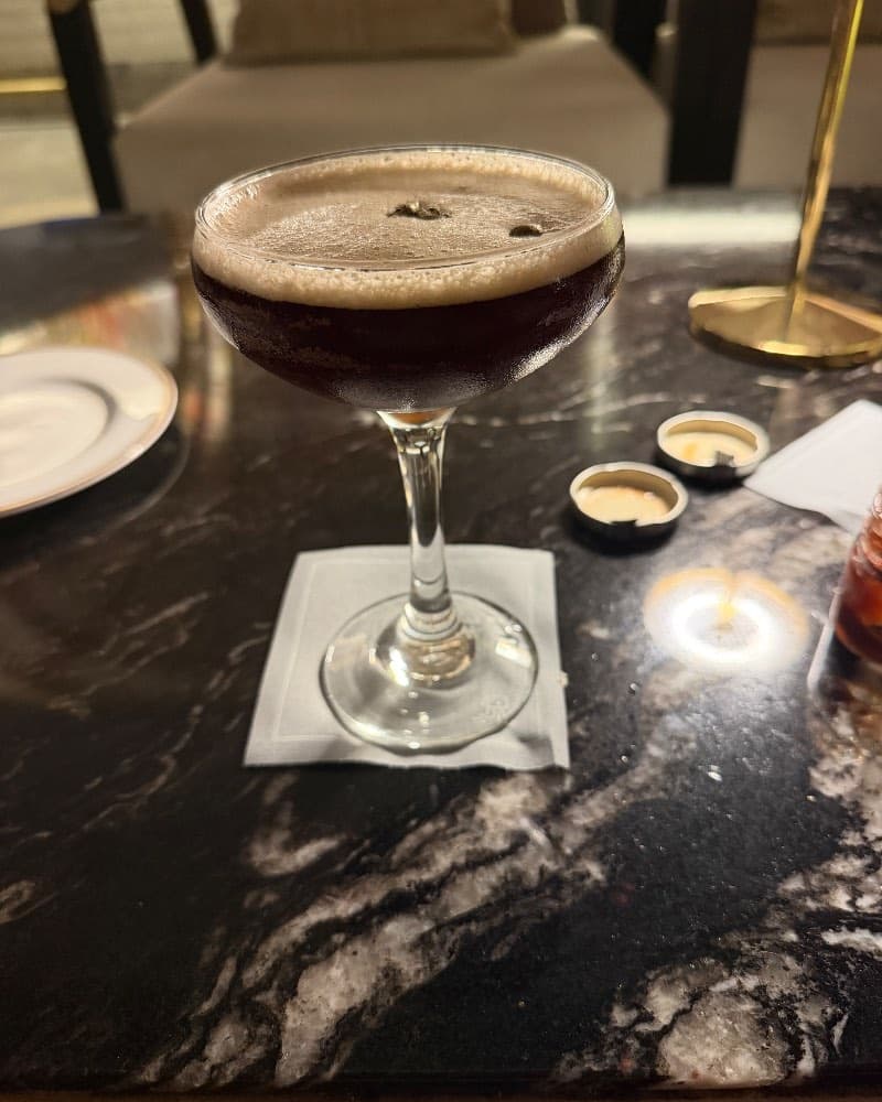 Espresso Martini at The St. Regis Longboat Key Resort, Longboat Key, FL