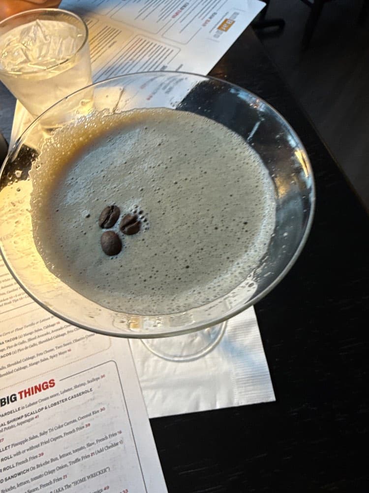 Espresso Martini at emBargo, Hyannis, MA