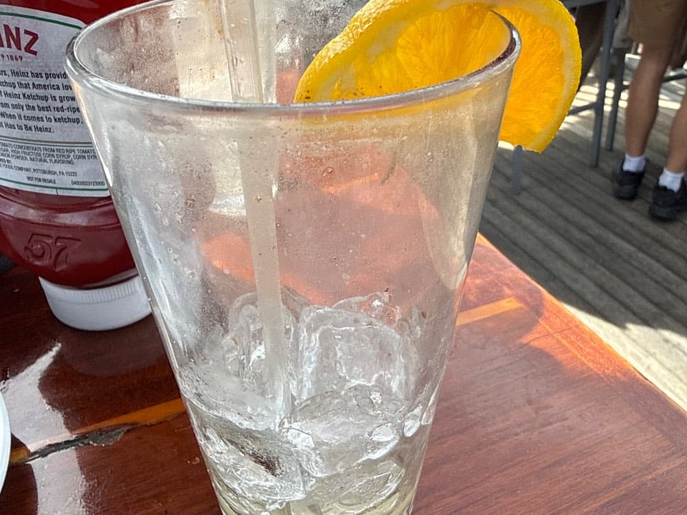 Painkiller at The Seafood Shanty, Edgartown, MA