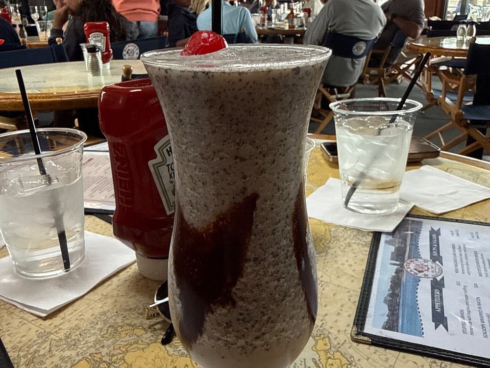 Oreo Mudslide at Baxter's Boathouse, Hyannis, MA